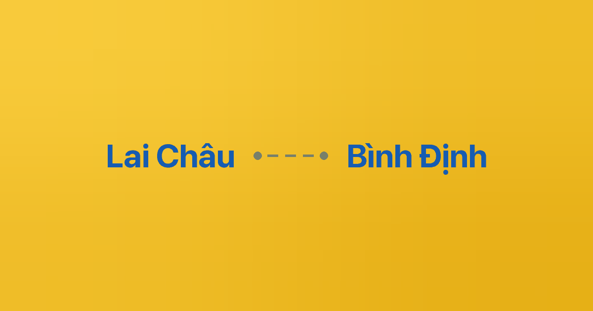 Xe ghép Lai Châu Bình Định