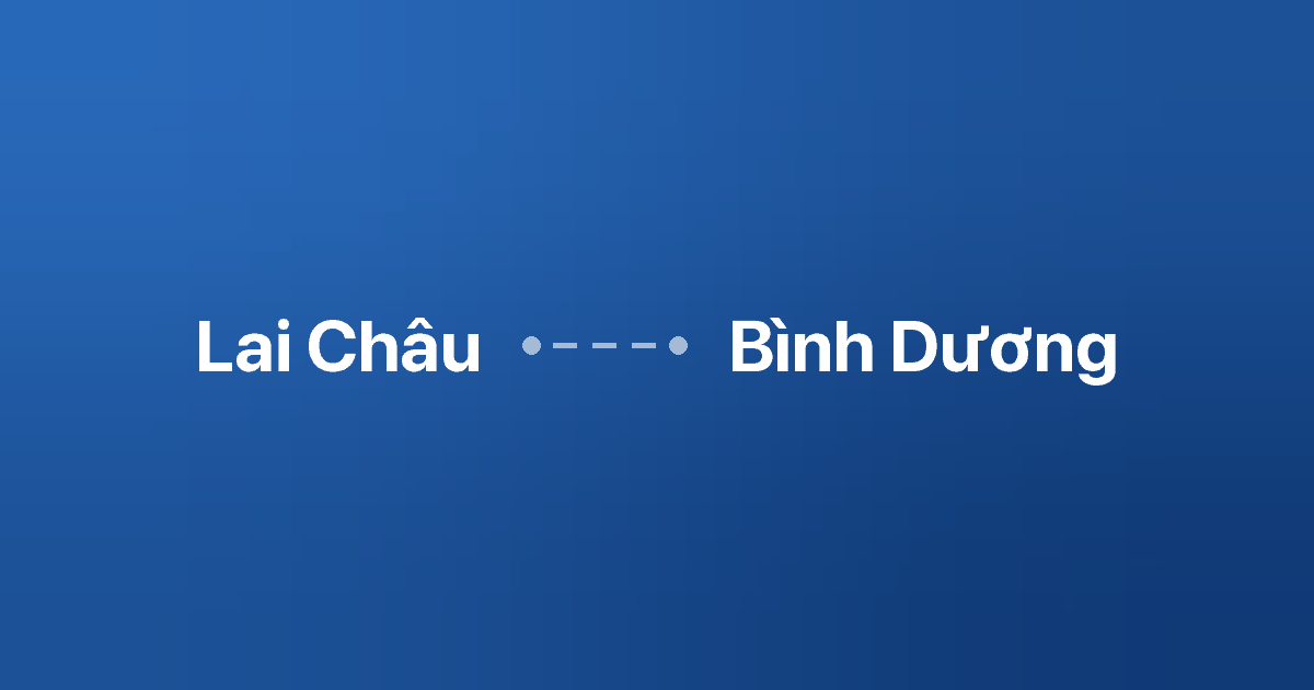 Xe ghép Lai Châu Bình Dương