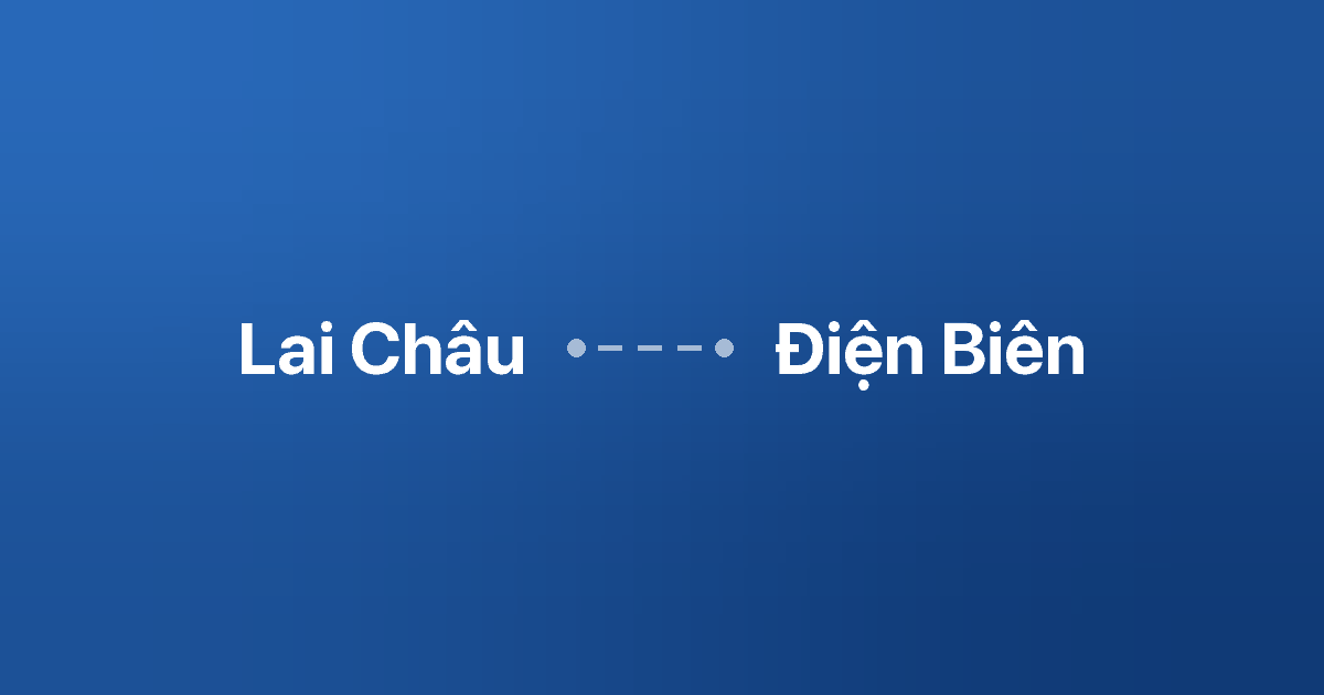 Xe ghép Lai Châu Điện Biên