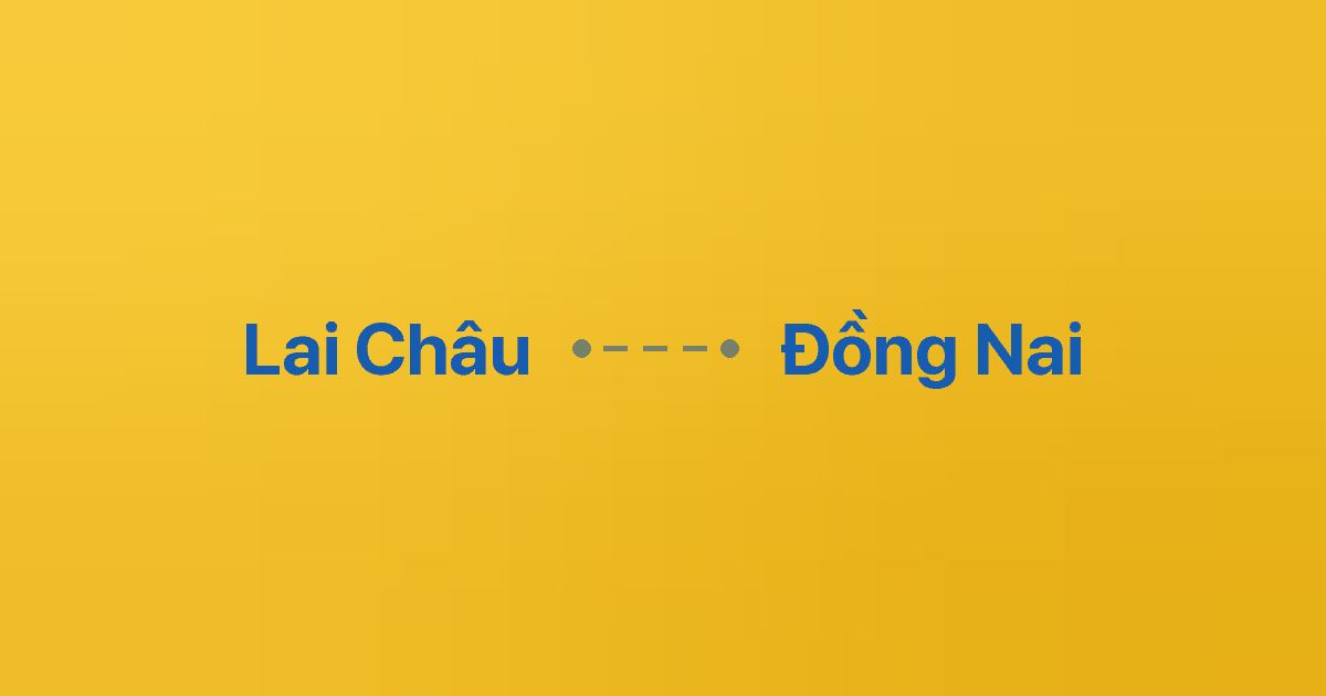 Xe ghép Lai Châu Đồng Nai