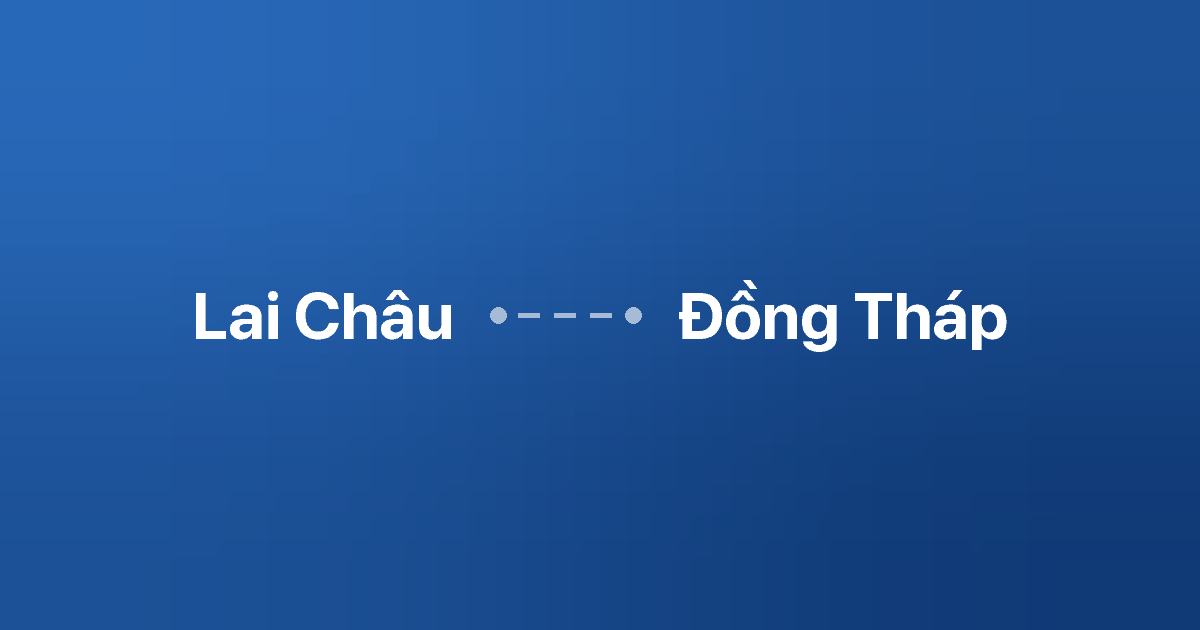 Xe ghép Lai Châu Đồng Tháp