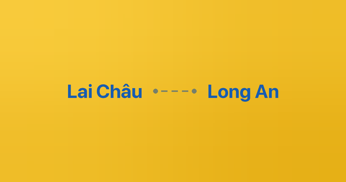 Xe ghép Lai Châu Long An