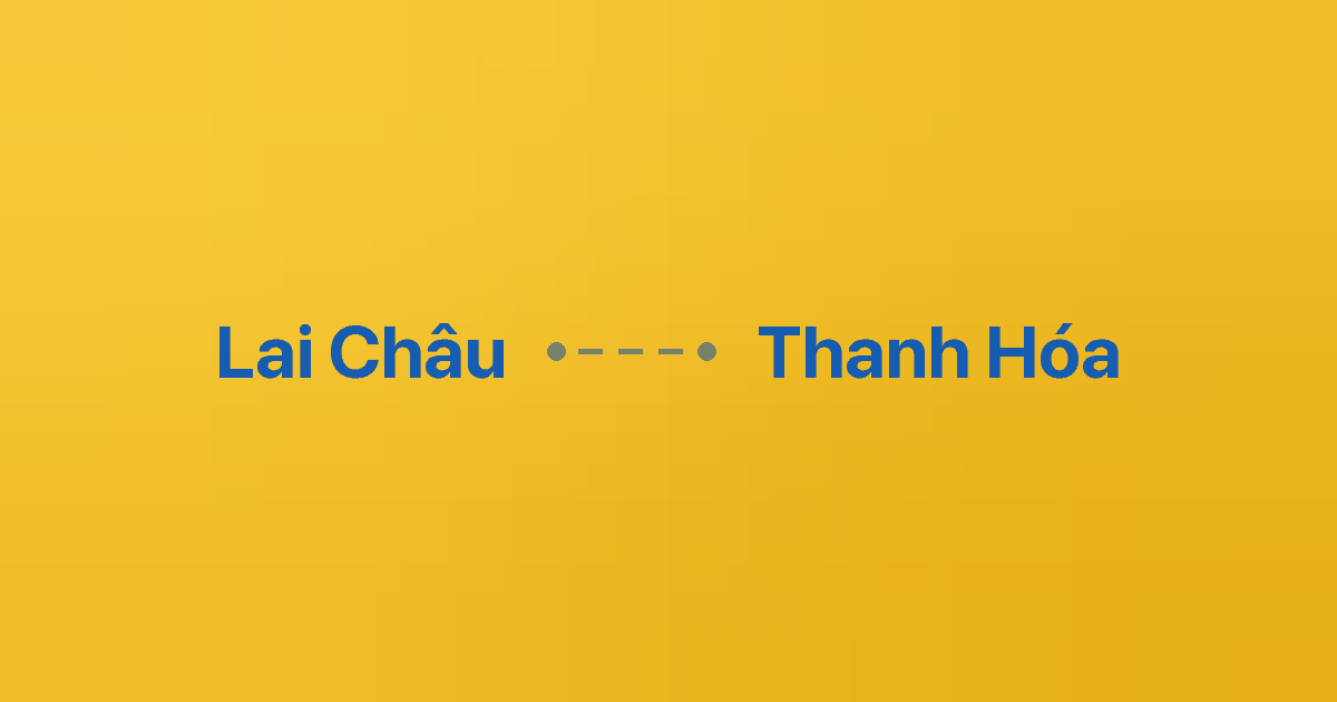 Xe ghép Lai Châu Thanh Hóa