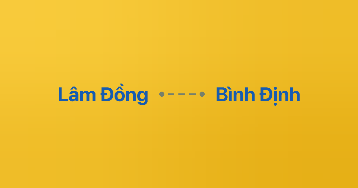 Xe ghép Lâm Đồng Bình Định