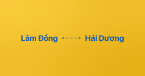 Xe ghép Lâm Đồng Hải Dương