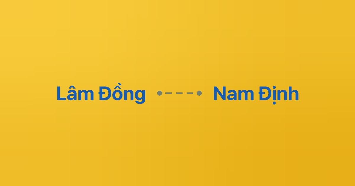 Xe ghép Lâm Đồng Nam Định