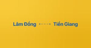 Xe ghép Lâm Đồng Tiền Giang