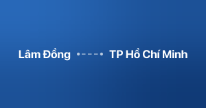 Xe ghép Lâm Đồng TP Hồ Chí Minh