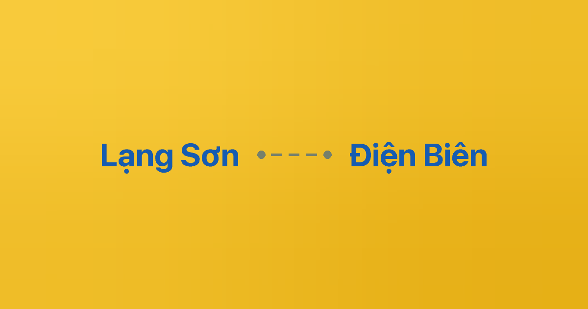 Xe ghép Lạng Sơn Điện Biên 2 Xe ghép Lạng Sơn Điện Biên