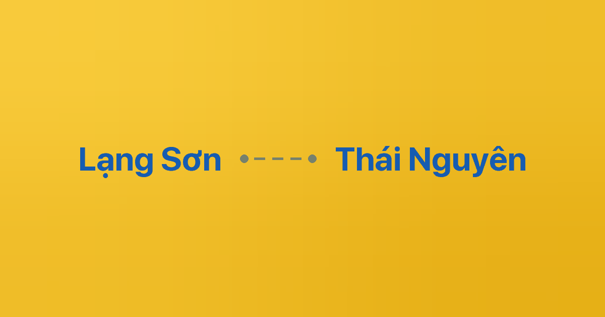 Xe ghép Lạng Sơn Thái Nguyên