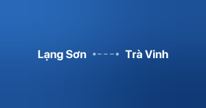 Xe ghép Lạng Sơn Trà Vinh