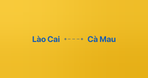 Xe ghép Lào Cai Cà Mau