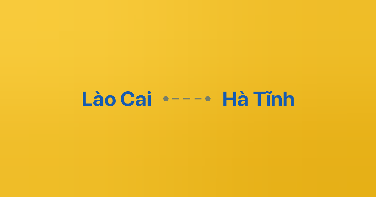 Xe ghép Lào Cai Hà Tĩnh 4 Xe ghép Lào Cai Hà Tĩnh