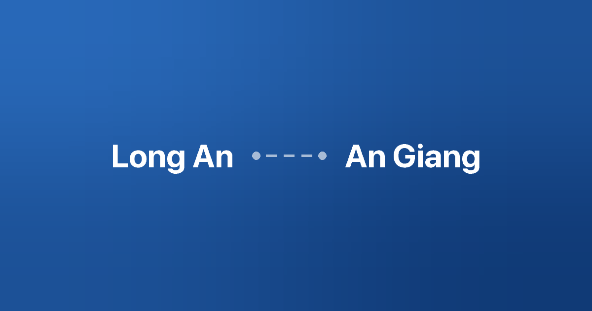 Xe ghép Long An An Giang