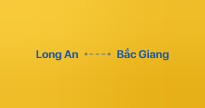 Xe ghép Long An Bắc Giang