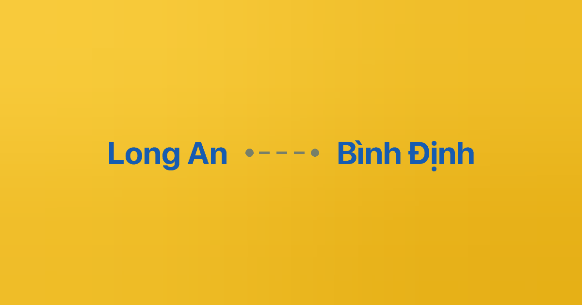 Xe ghép Long An Bình Định