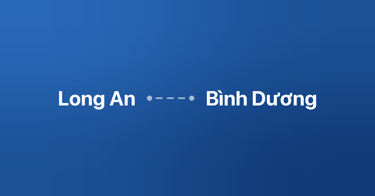 Xe ghép Long An Bình Dương 1 Xe ghép Long An Bình Dương