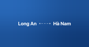 Xe ghép Long An Hà Nam