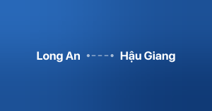 Xe ghép Long An Hậu Giang