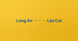 Xe ghép Long An Lào Cai