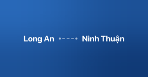 Xe ghép Long An Ninh Thuận