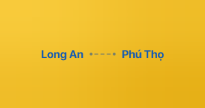 Xe ghép Long An Phú Thọ