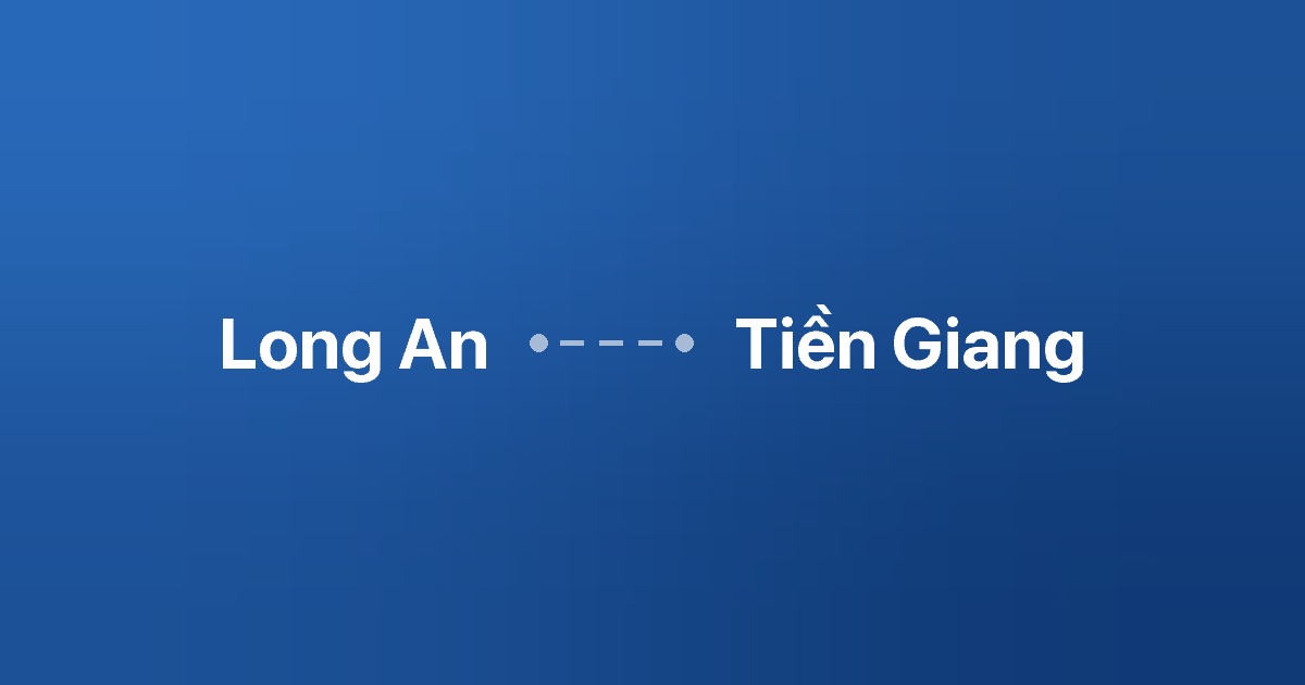 Xe ghép Long An Tiền Giang