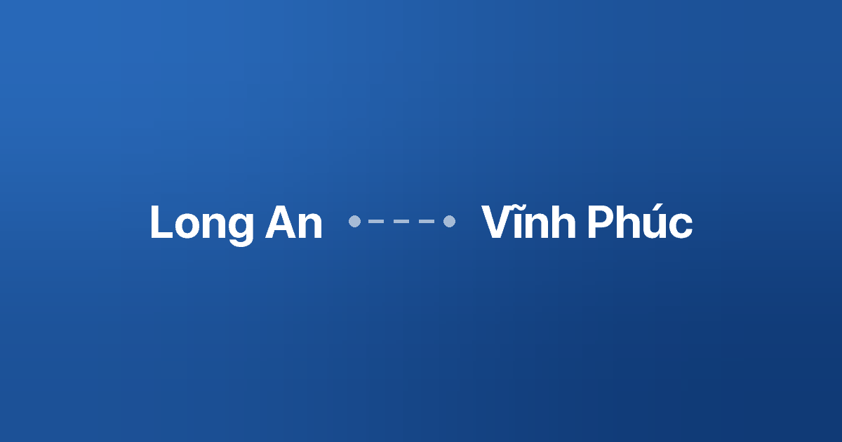 Xe ghép Long An Vĩnh Phúc