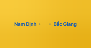 Xe ghép Nam Định Bắc Giang