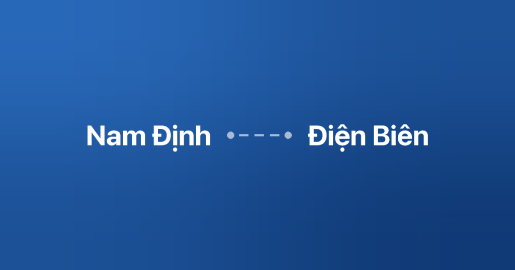 Xe ghép Nam Định Điện Biên