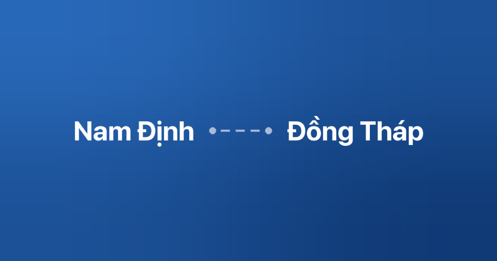 Xe Ghép Nam Định Đồng Tháp 3 Xe ghép Nam Định Đồng Tháp