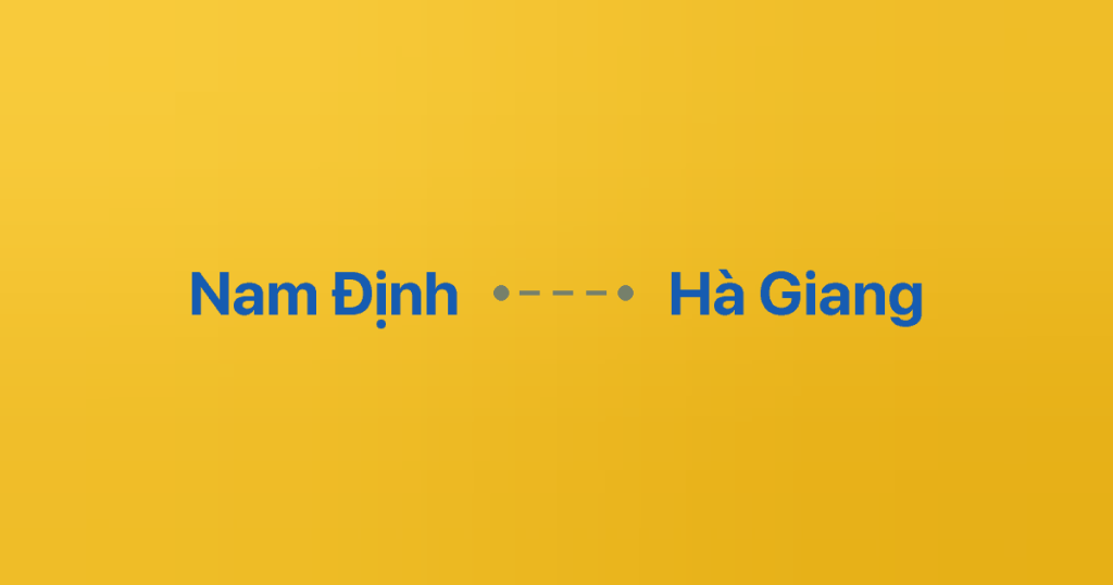 Xe Ghép Nam Định Hà Giang 6 Xe ghép Nam Định Hà Giang