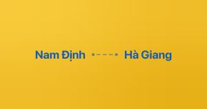 Xe ghép Nam Định Hà Giang
