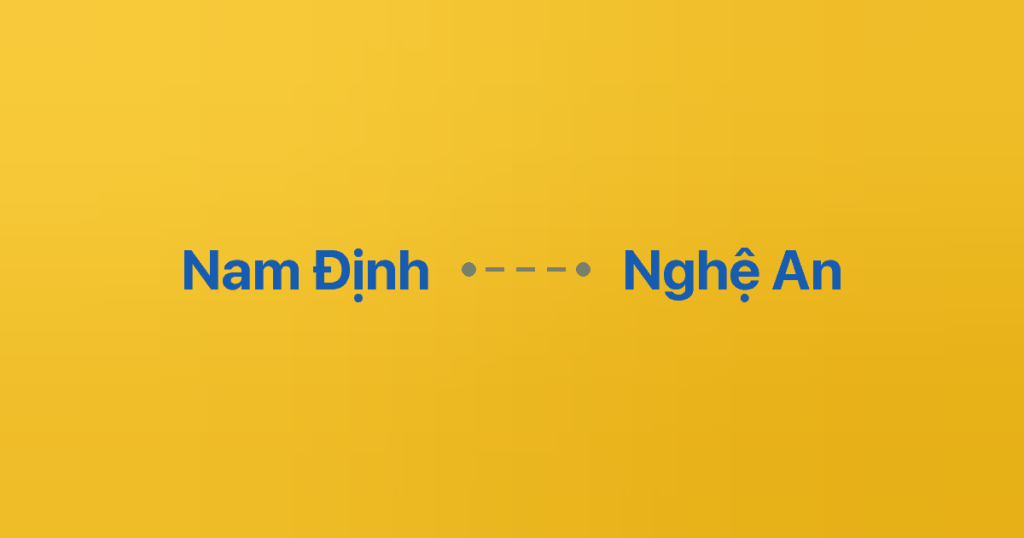 Xe Ghép Nam Định Nghệ An 5 Xe ghép Nam Định Nghệ An
