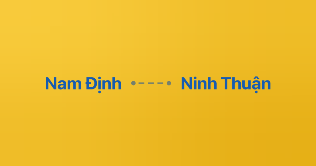 Xe ghép Nam Định Ninh Thuận