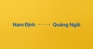 Xe ghép Nam Định Quảng Ngãi