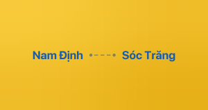 Xe ghép Nam Định Sóc Trăng