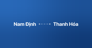 Xe ghép Nam Định Thanh Hóa