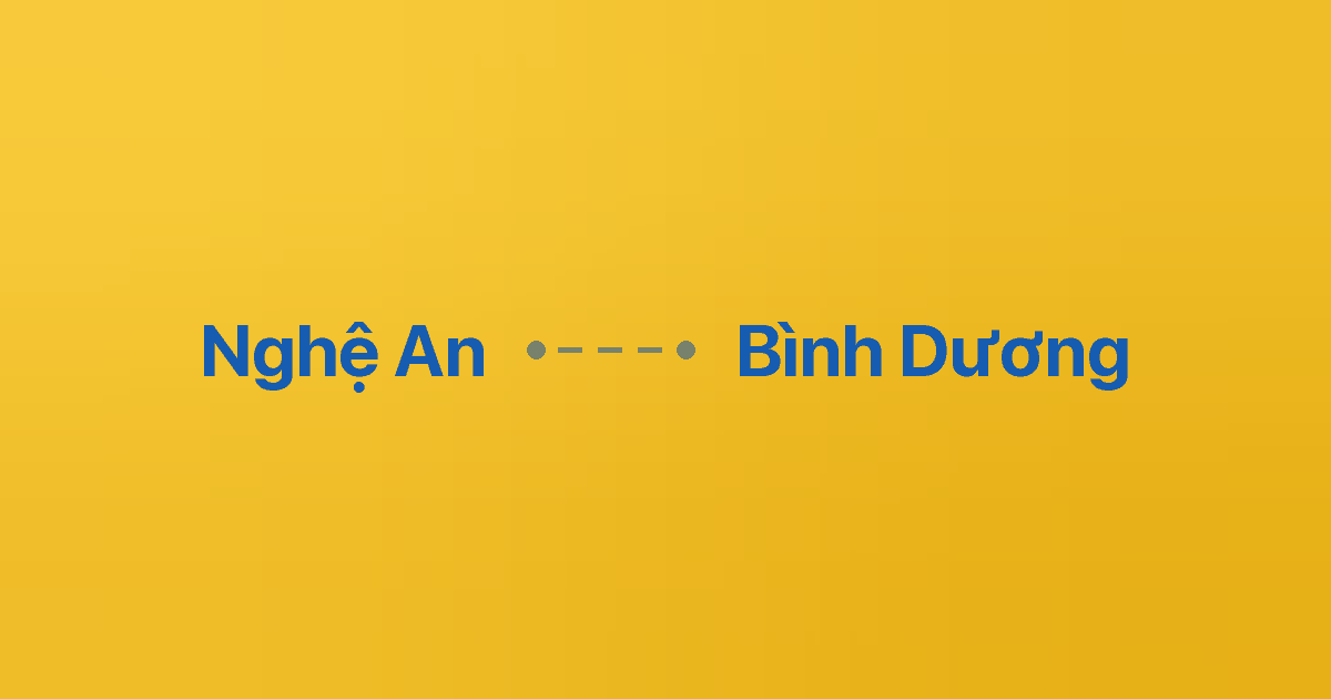 Xe ghép Nghệ An Bình Dương 2 Xe ghép Nghệ An Bình Dương