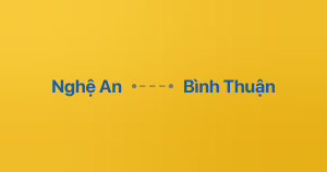 Xe ghép Nghệ An Bình Thuận
