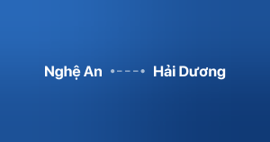 Xe ghép Nghệ An Hải Dương
