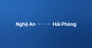 Xe ghép Nghệ An Hải Phòng