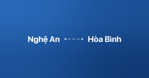 Xe ghép Nghệ An Hòa Bình