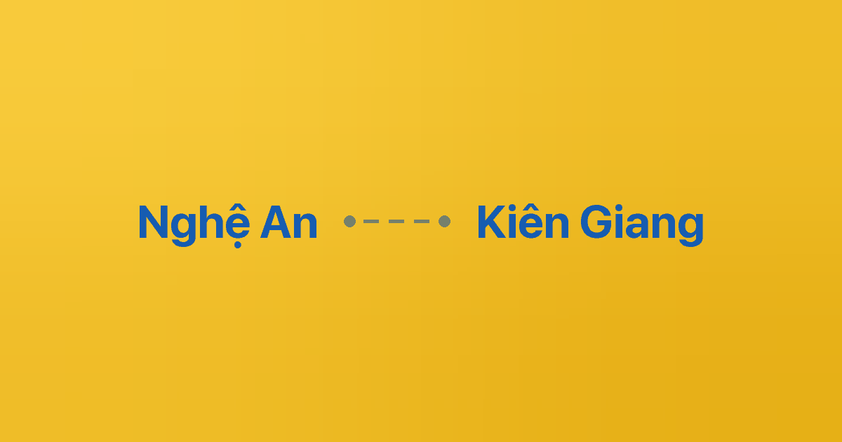Xe ghép Nghệ An Kiên Giang