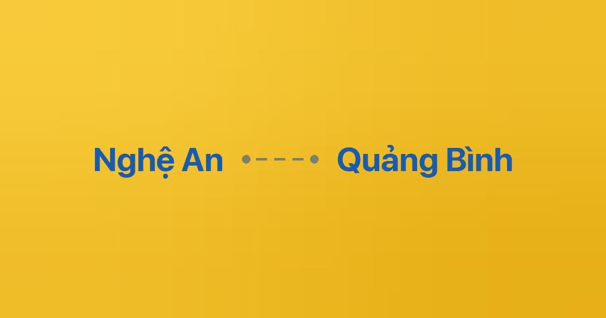 Xe ghép Nghệ An Quảng Bình