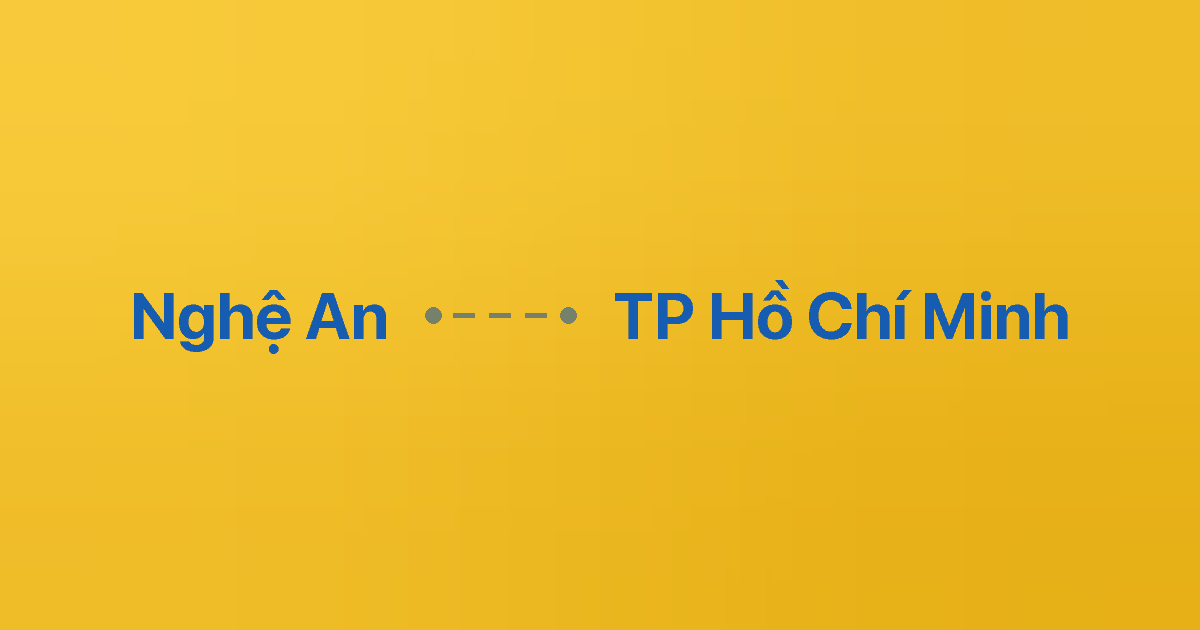 Xe ghép Nghệ An TP Hồ Chí Minh 3 Xe ghép Nghệ An TP Hồ Chí Minh