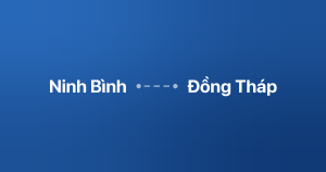 Xe ghép Ninh Bình Đồng Tháp