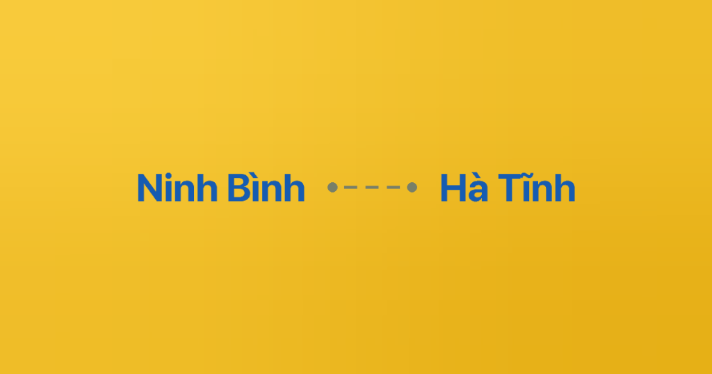 Xe Ghép Ninh Bình Hà Tĩnh 6 Xe ghép Ninh Bình Hà Tĩnh