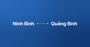 Xe ghép Ninh Bình Quảng Bình