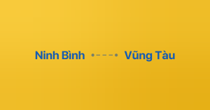 Xe ghép Ninh Bình Vũng Tàu